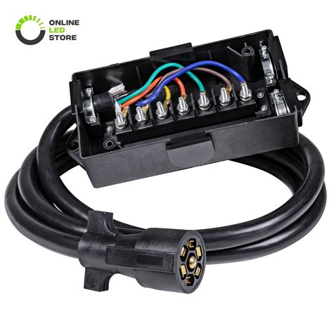 7 door trailer junction box